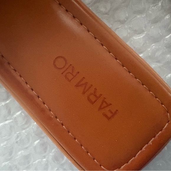 FARM Rio Tan Leaf Cutout Sandals - Picture 3 of 6